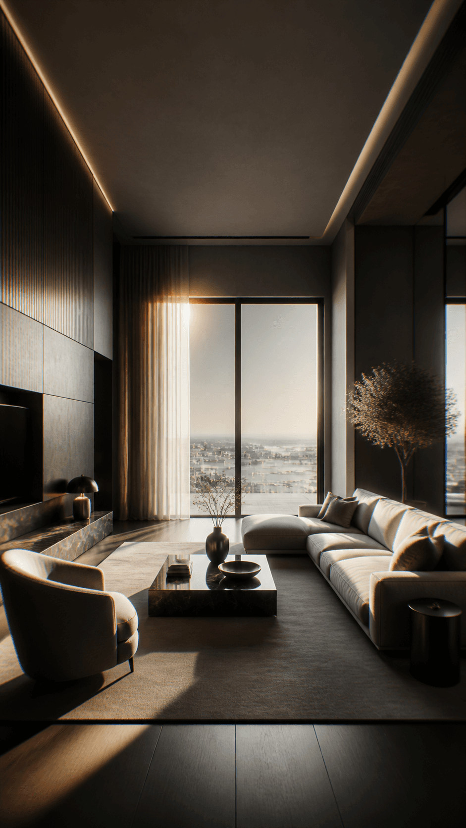 Penthouse mobilada